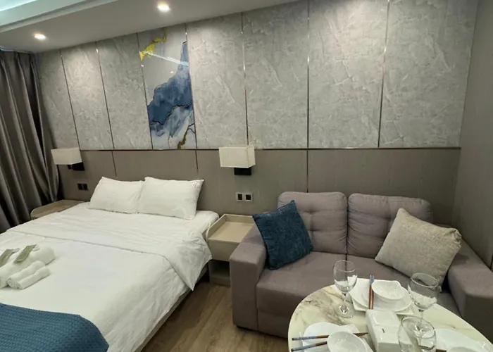 Apartment Venice Luxe Stay, Type, King Bed, 65 Tv-netflix 40平方四人公寓 厨具齐全3 Guests Only Manila